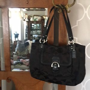 Black Coach bag